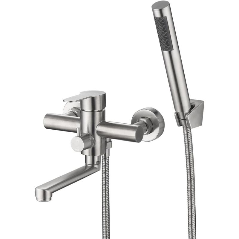 foto del prodotto rubinetto per vasca con doccetta sistemi doccia rubinetto doccia con beccuccio da 18 cm miscelatore monocomando per bagno