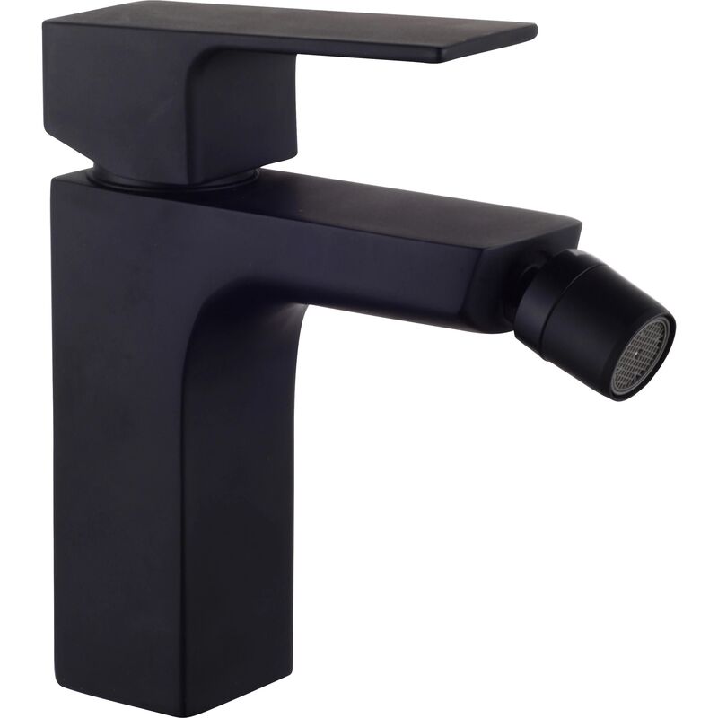 foto del prodotto rubinetto serie elegant gruppo bidet monocomando nero opaco