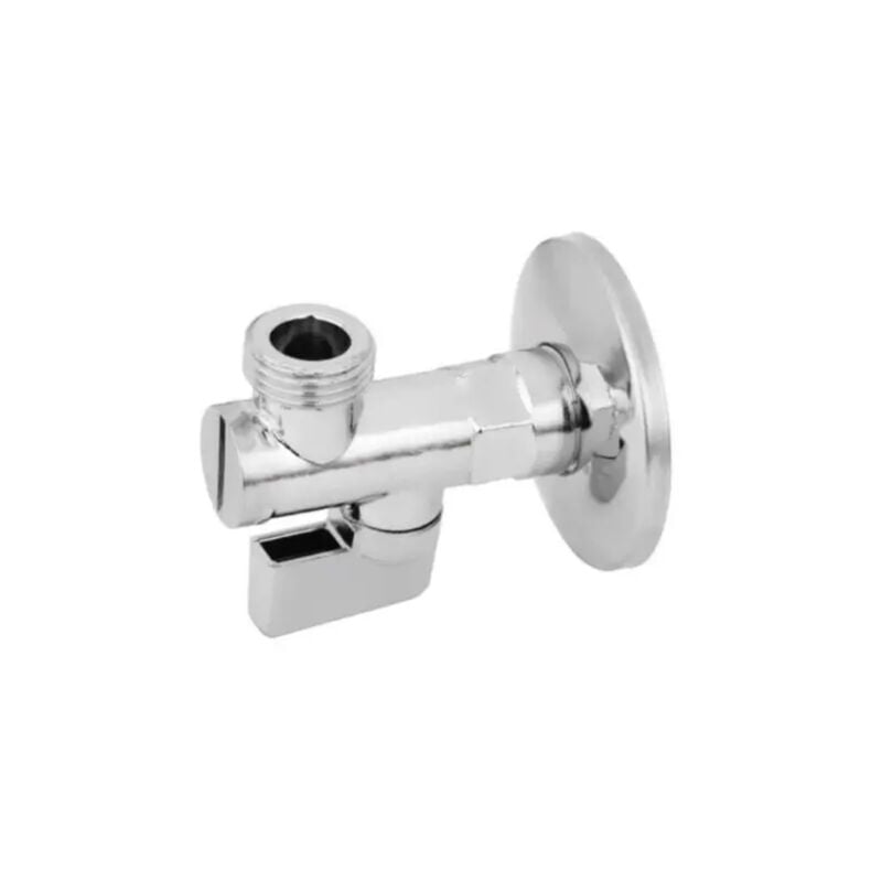 foto del prodotto rubinetto sottolavabo a sfera in ottone cromato con filtro 1 2 x1 2 ambra water