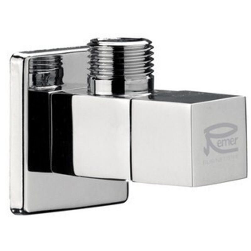 foto del prodotto rubinetto sottolavabo d'arredo mod. quadro nero opaco 1/2x1/2