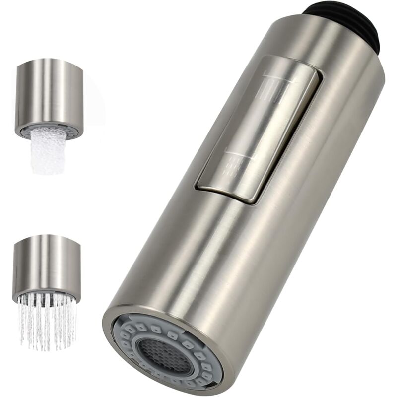 foto del prodotto rubinetto spruzzatore estraibile 2 modalit rubinetto spruzzatore da cucina sostitutivo in plastica per doccia rubinetto spruzzatore da cucina