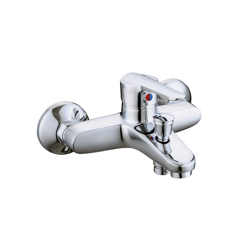 foto del prodotto rubinetto vasca serie esse1, finitura cromata