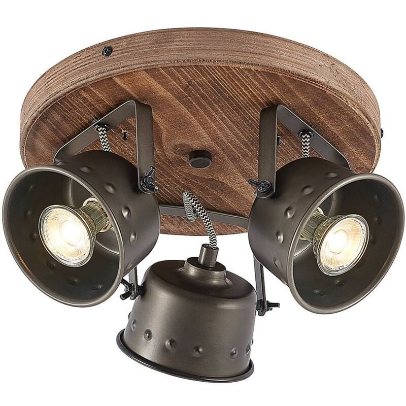 foto del prodotto rubinjo' in marrone da metallo - lindby