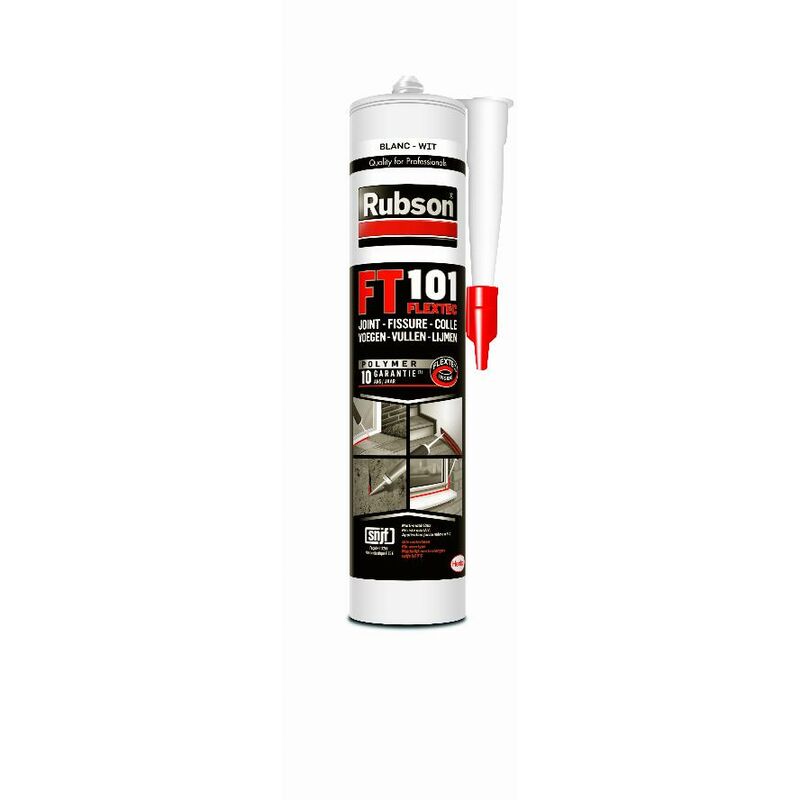 foto del prodotto rubson ft 101 stucco per crepe 280 ml traslucido 1698339