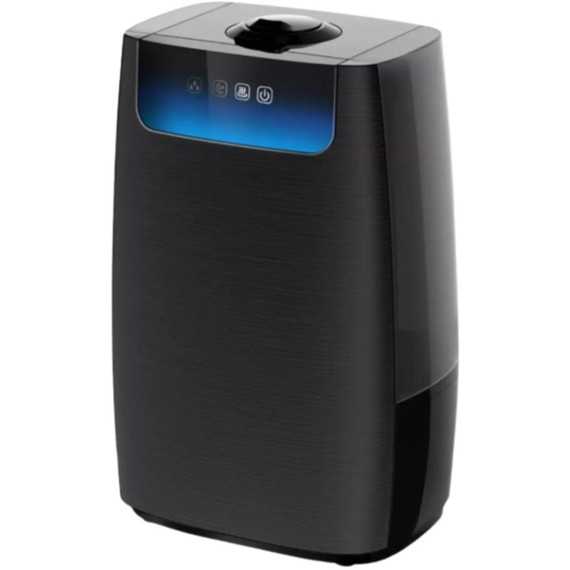 foto del prodotto ruby umidificatore per ambienti nero vapore caldo e freddo 350ml h