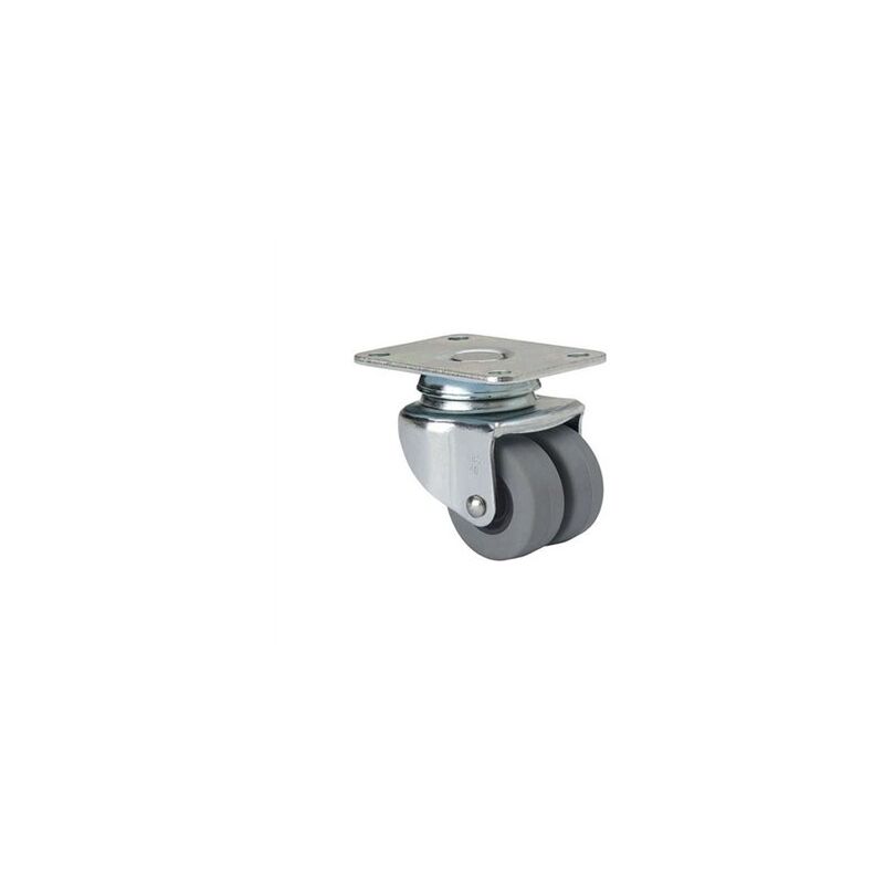 foto del prodotto ruedas alex - ruota doppia 40mm lamiera zincata 3.0012