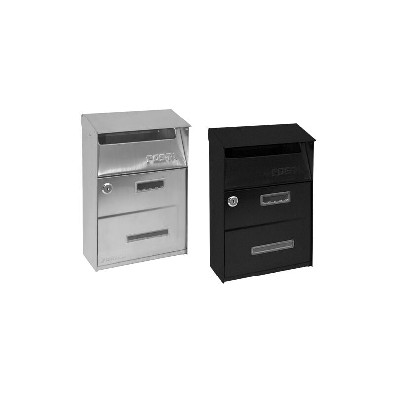 foto del prodotto rugby cassetta postale in acciaio inox 18 10 brixo