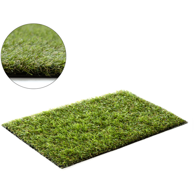 foto del prodotto rugsx erba artificiale alvira qualsiasi dimensione green 200x350 cm