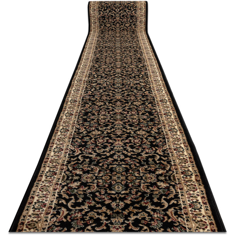 foto del prodotto rugsx passatoia heat set royal adr 1745 nero 70 cm black 70x300 cm