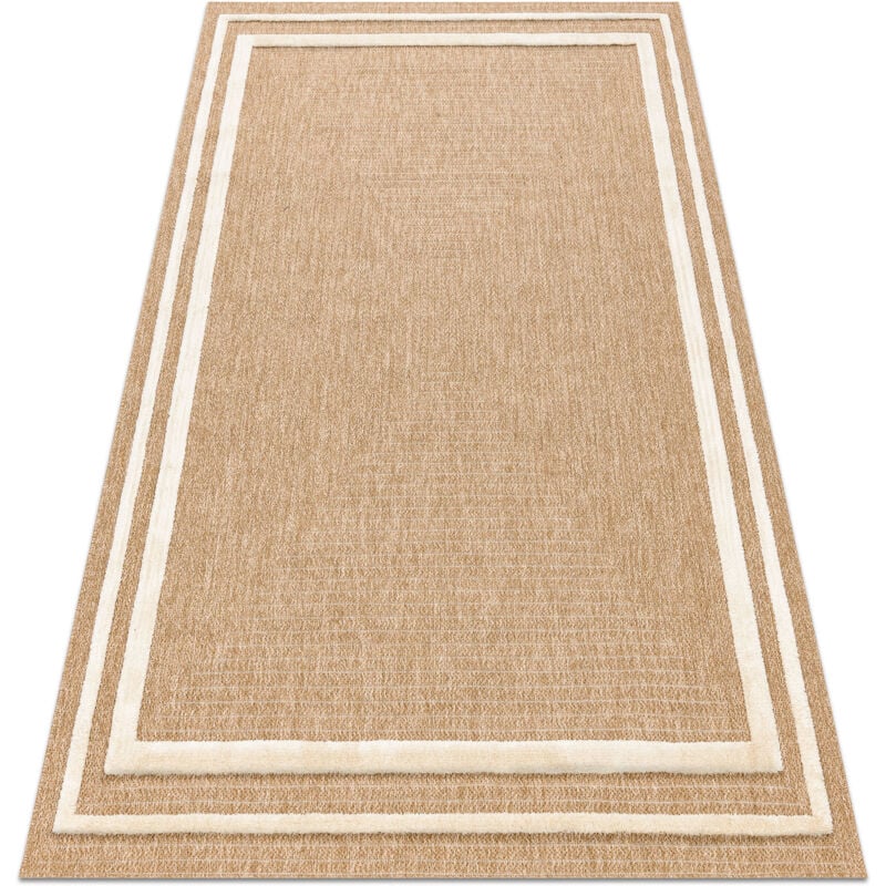 foto del prodotto rugsx tappeto spark 0687a beige crema telaio, sisal, strutturale beige 80x150 cm