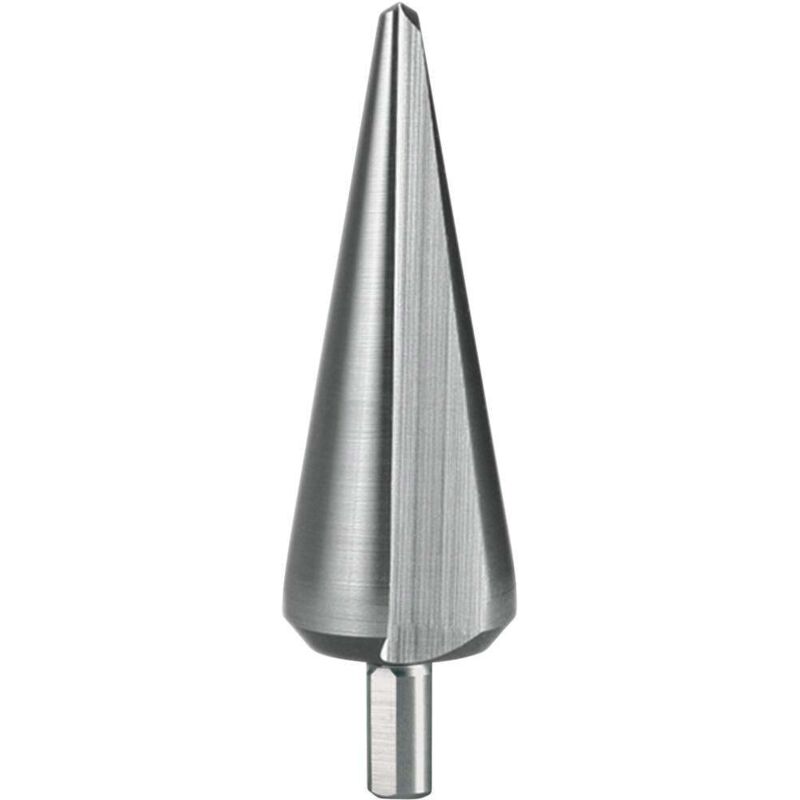 foto del prodotto ruko 101008 punta conica allargaforo 5 31 mm hss alberino a 3 facce 1 pz.