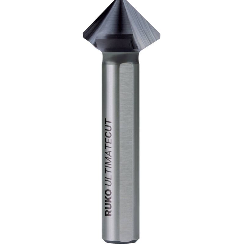 foto del prodotto ruko 102771p svasatore conico 8.3 mm hss alberino a 3 facce 1 pz.