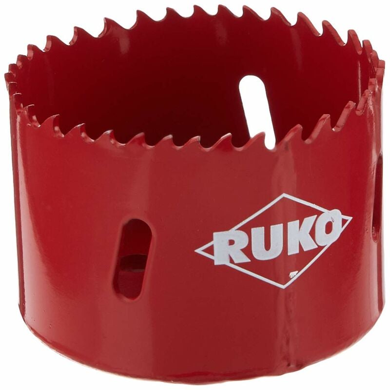 foto del prodotto ruko 106063 corona perforadora hss bimetal, dentado variable 63 mm 