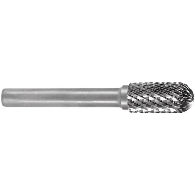 foto del prodotto ruko 116022 punta fresatrice metallo temprato rullo 10 mm lunghezza 60 mm diametro albero 6 mm