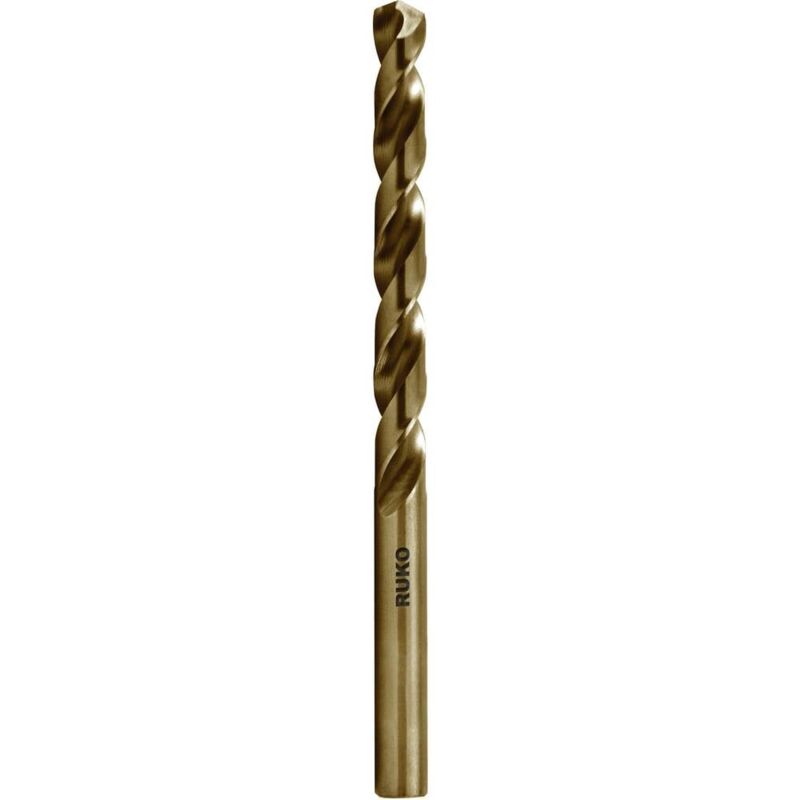 foto del prodotto ruko 215068 hsse co 5 punta a spirale per metallo 6.8 mm lunghezza totale 109.0 mm din 338 1 pz.