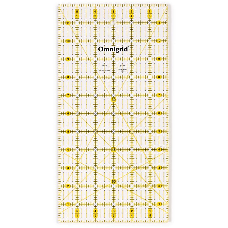 foto del prodotto ruler, transparent, black, yellow, 6 x 12 inch prym