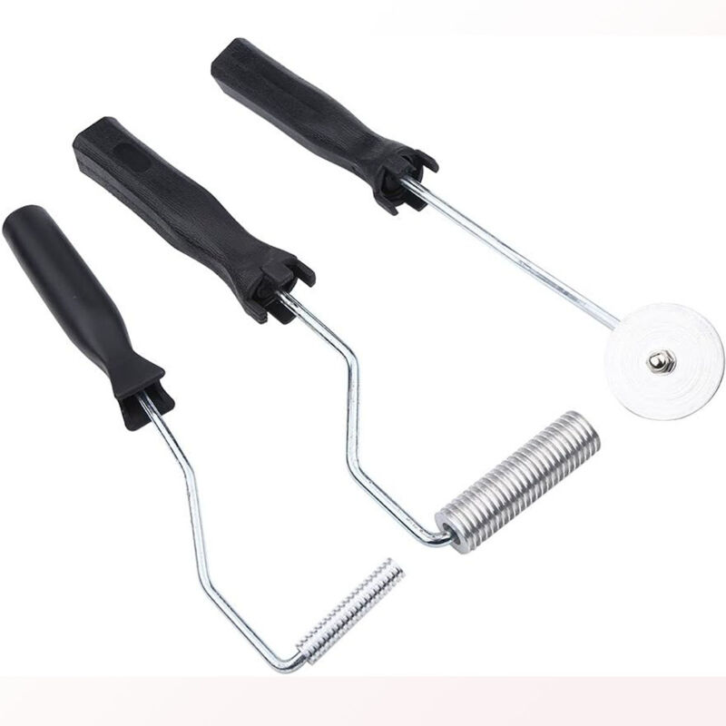 foto del prodotto rulli per la rimozione delle bolle, attrezzo per la rimozione delle bolle, lega di alluminio e fibra di vetro, kit per stampi, resina e materiali