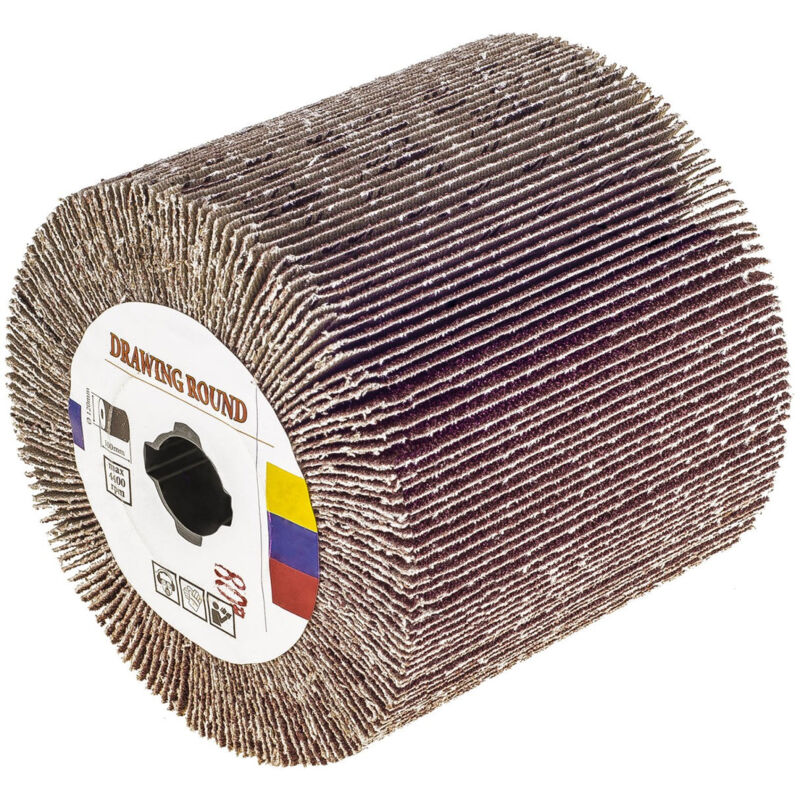 foto del prodotto rullo abrasivo con lamelle grana 80 140003246