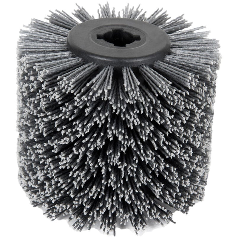 foto del prodotto rullo abrasivo nylon x satinatrice 100x120 mm gr 80