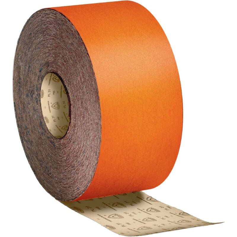 foto del prodotto rullo abrasivo pl 31 b 115mm k.120 per vernice lacca gesso corindone klingspor