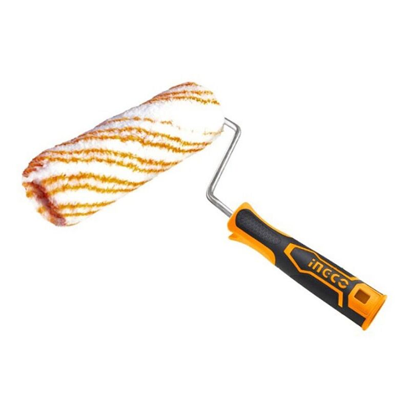 foto del prodotto rullo acrilico 25,5 cm pelo lungo ingco hrht092551
