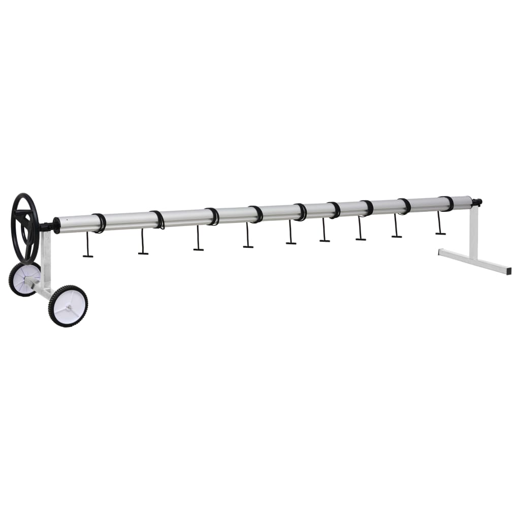 foto del prodotto rullo di copertura per piscina con base in acciaio inox cod mxl 54731
