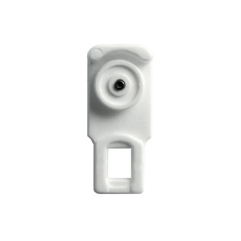 foto del prodotto rullo di sospensione con perno in acciaio, 24x16mm, bianco, 10 pezzi