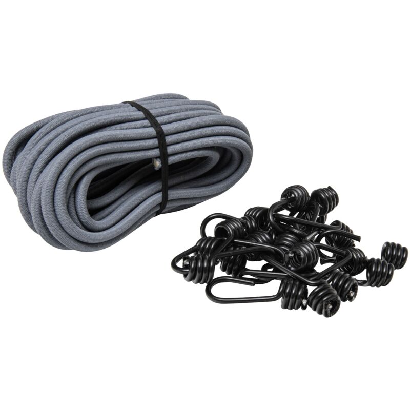 foto del prodotto rullo di tensione elastico 10 m, 8mm e 20 ganci