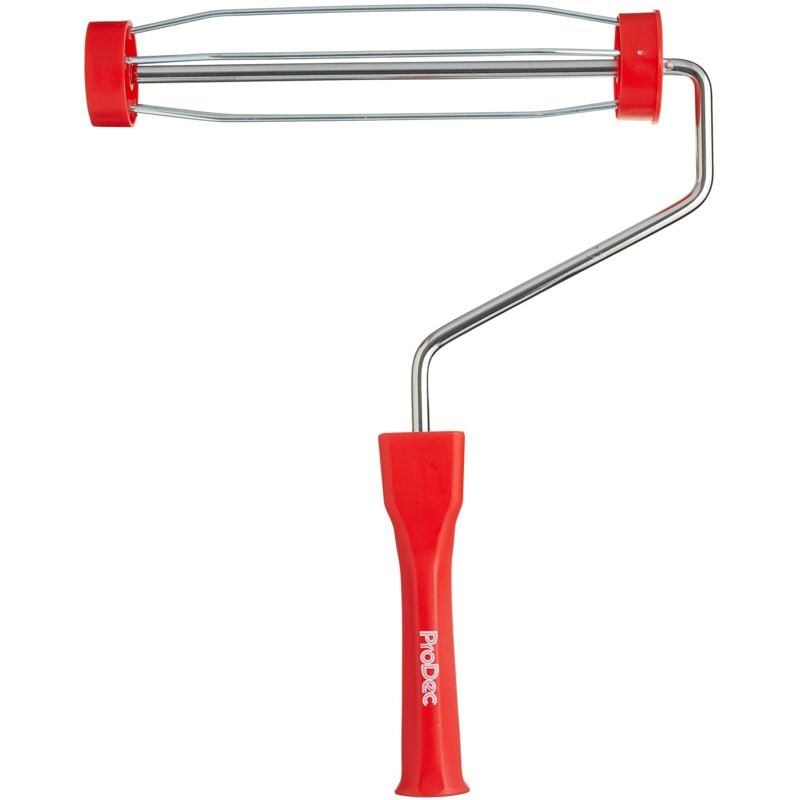 foto del prodotto rullo di vernice professionale con manico in plastica da 22,9 x 4,4 cm, con montaggio a vite per asta di prolunga, gabbia da 22,9 x 4,4 cm - prodec