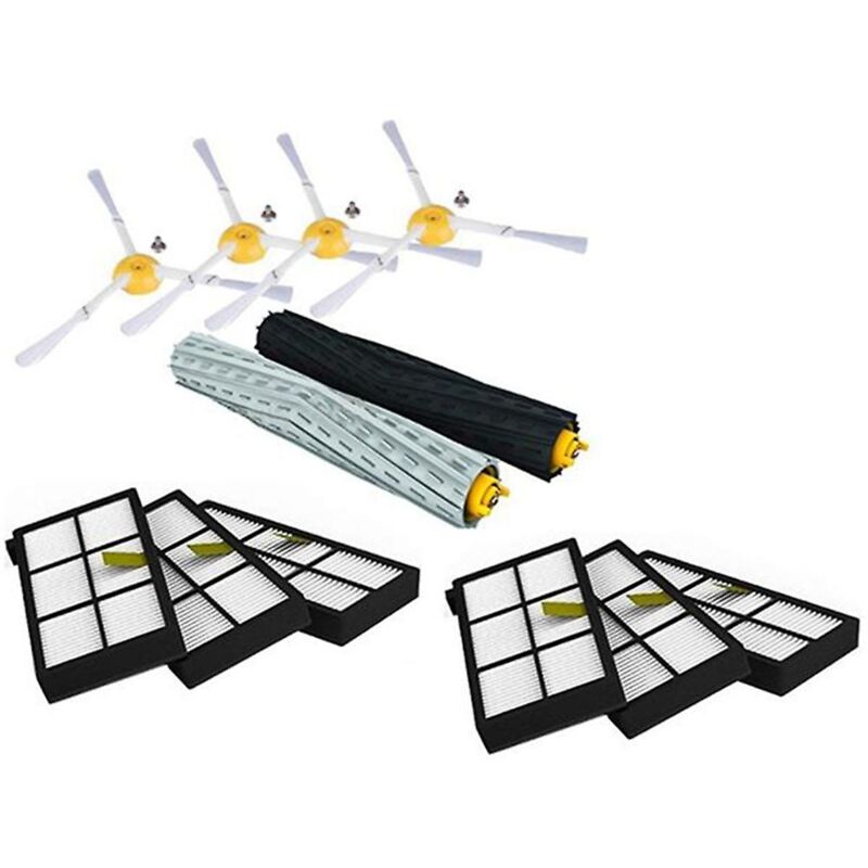 foto del prodotto rullo filtro spazzola laterale per irobot roomba serie 800 900 860 865 870