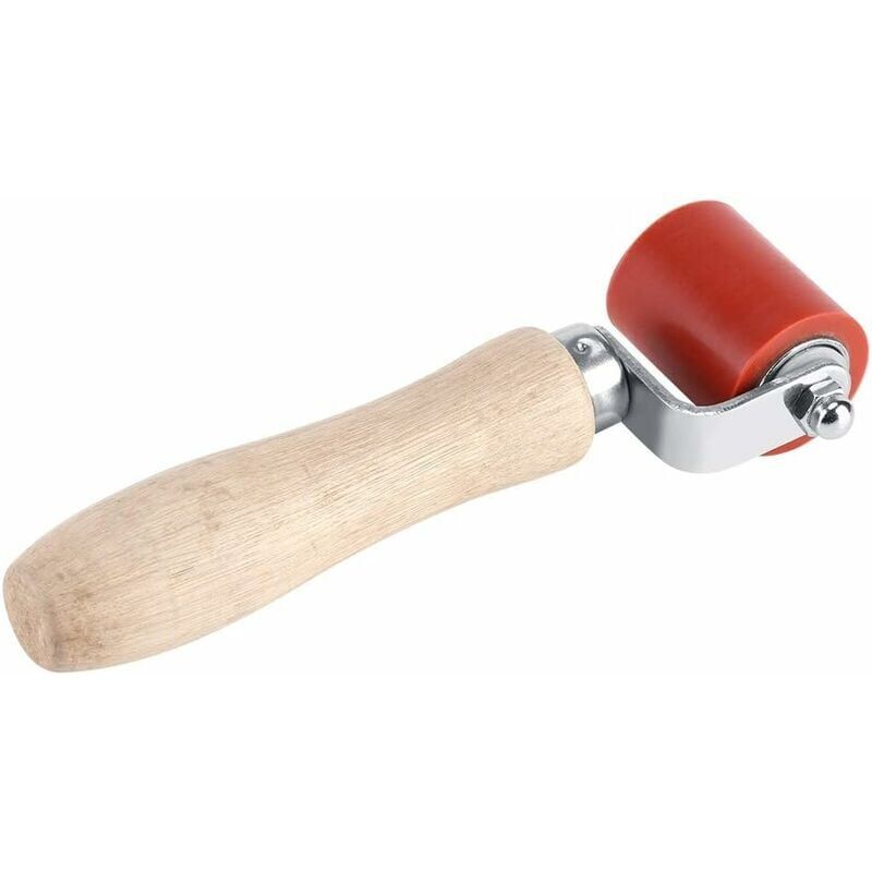 foto del prodotto rullo manuale, rullo di pressione in silicone resistente alle alte temperature da 40 mm per utensili per saldatura in pvc per tetti