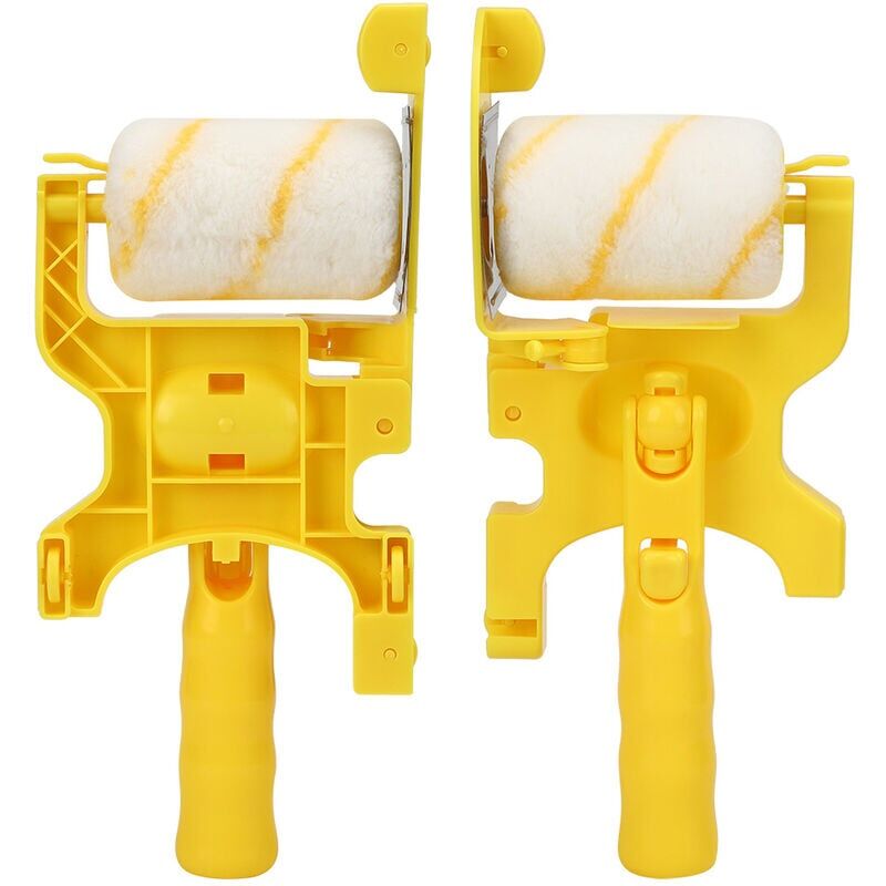 foto del prodotto rullo per pittura, kit completo per bordare la vernice rullo per pittura bordatore decespugliatore separazione del colore casa stanza parete soffitto