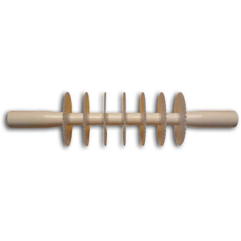 foto del prodotto rullo tagliapasta per sfoglia in pom lame dentate cod. 990201