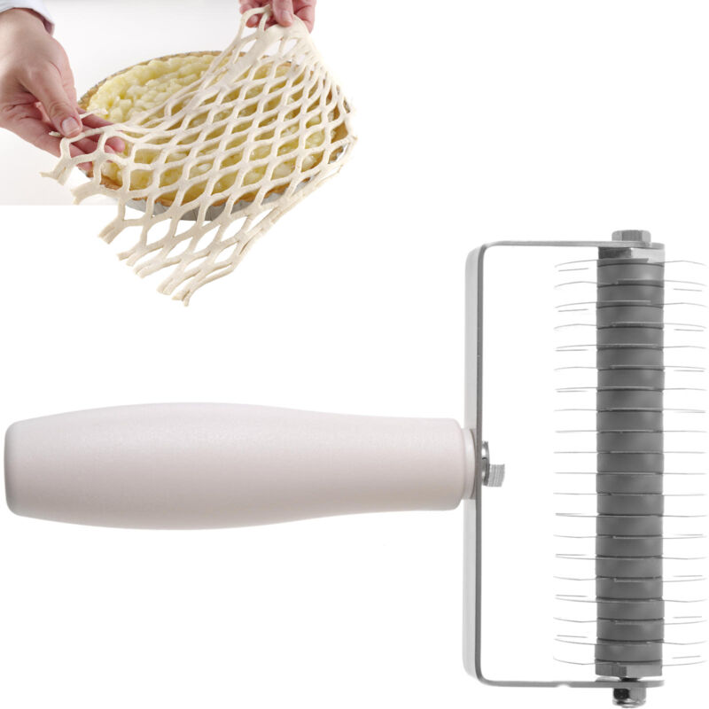 foto del prodotto rullo tagliapasta rullo tagliapasta griglia per crostate profi line 135x200mm hendi 515129