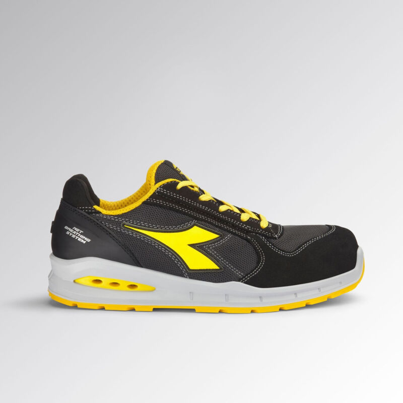 foto del prodotto run net ab low s1ps fo sr t.42 nero antracite scarpa bassa diadora