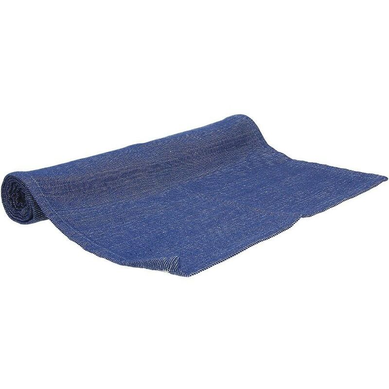 foto del prodotto runner cm 40x140 denim cotone blu