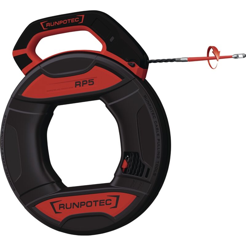 foto del prodotto runpotec runpo 10014 cavo con avvolgicavo, 5,3 mm, ritorto, 30 m