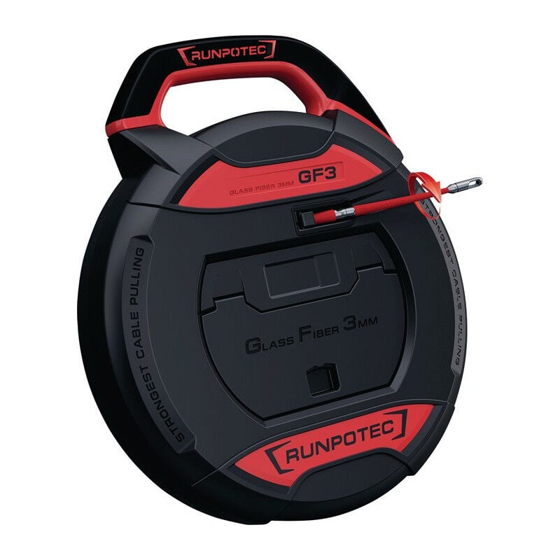 foto del prodotto runpotec tiracavi gf3 tape l.20m piegatura r.38mm o.meter contatore