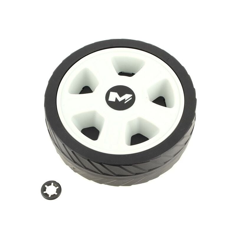 foto del prodotto ruota anteriore sinistra d 140 cl111054107 per tosaerba mac allister
