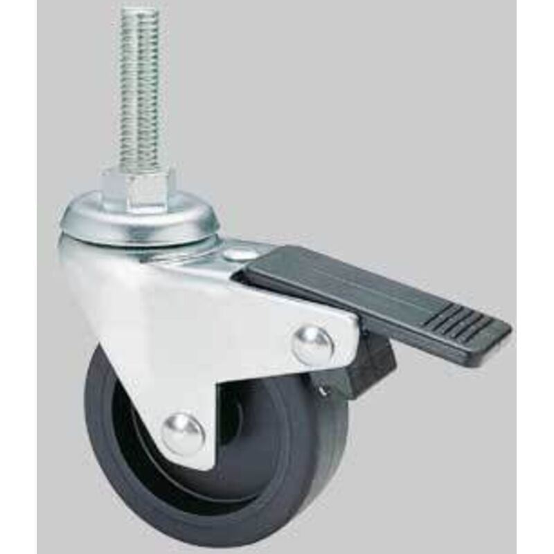 foto del prodotto ruota arredamento art. 220bisb avo c freno 50 mm - fil. m8 - portata 20 kg