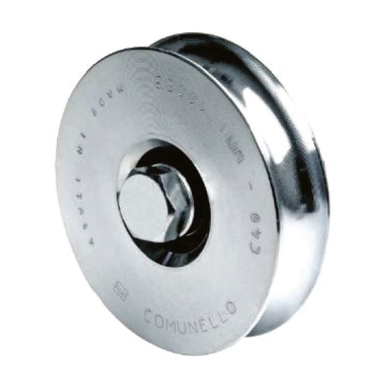 foto del prodotto ruota cancelli gola semitonda art.310 mm.80x20