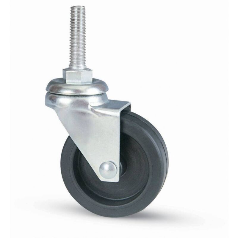 foto del prodotto ruota gomma art. 220 b d.40 con perno 8max30. prezzo per 1 pezzo.