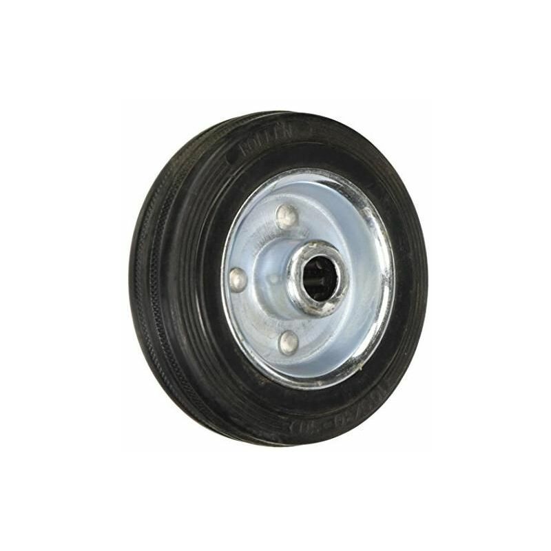 foto del prodotto ruota gommata senza supporto qs a04 mm. 100x28