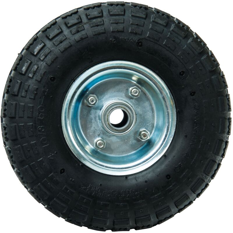 foto del prodotto ruota gonfiabile 10 metallo 260 x 85mm werka pro foro 16mm