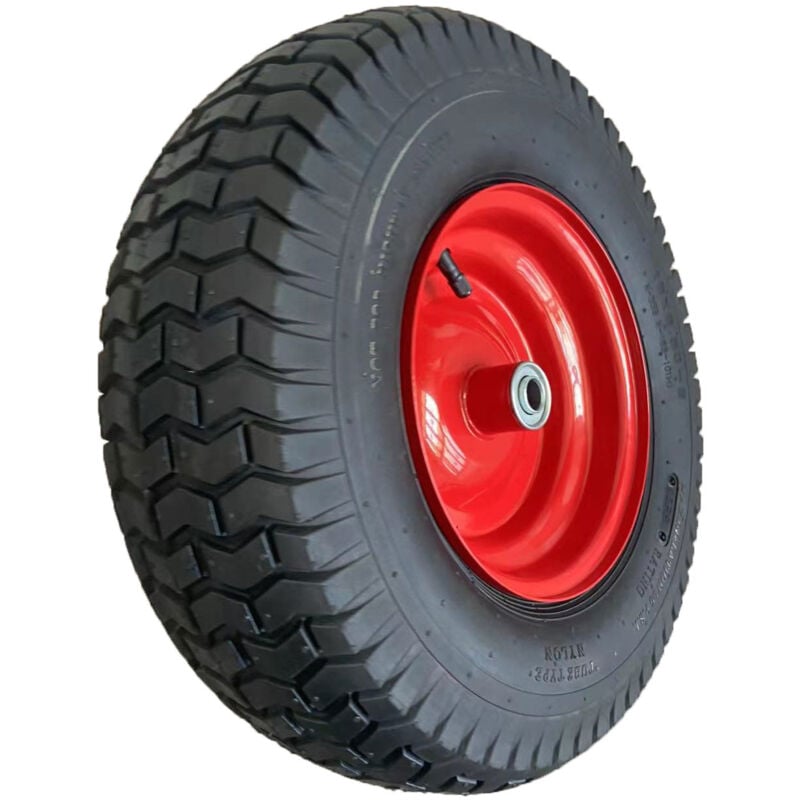foto del prodotto ruota gonfiabile 400 x 150mm con asse decentrato