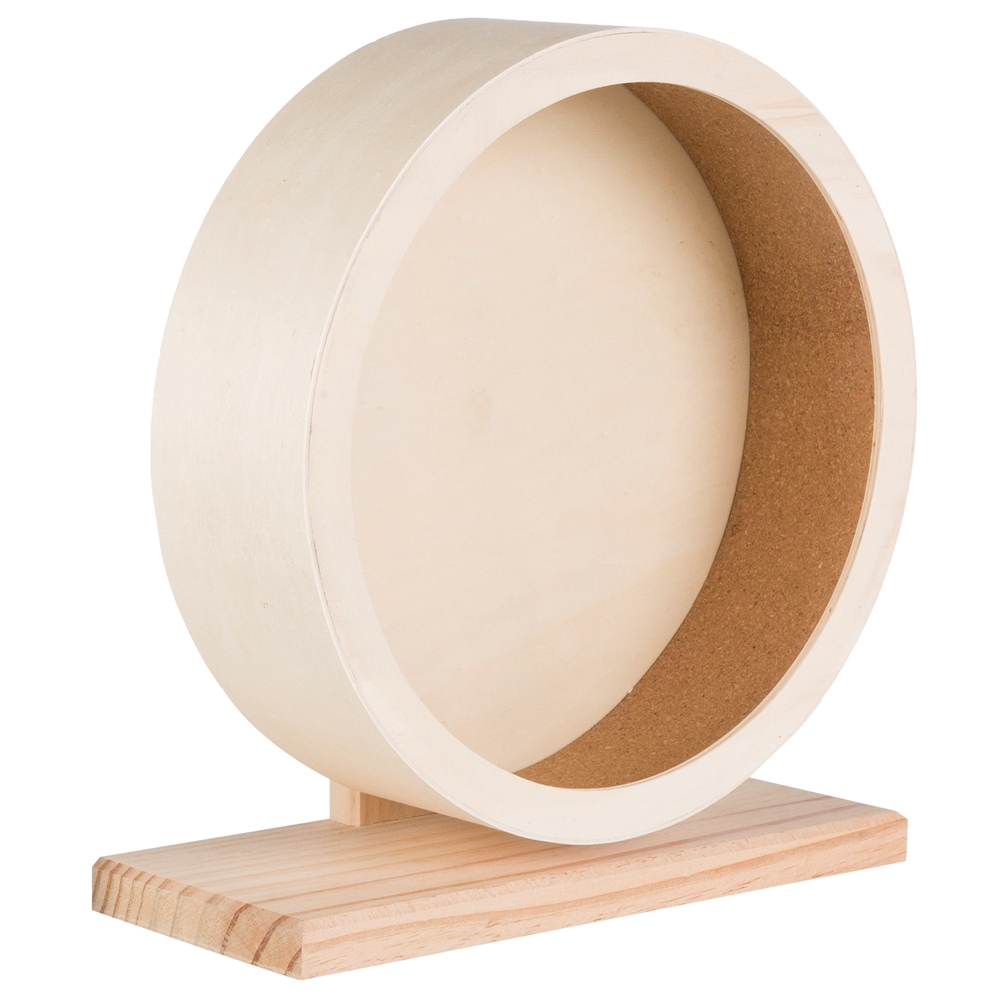 foto del prodotto ruota in legno trixie 21 cm