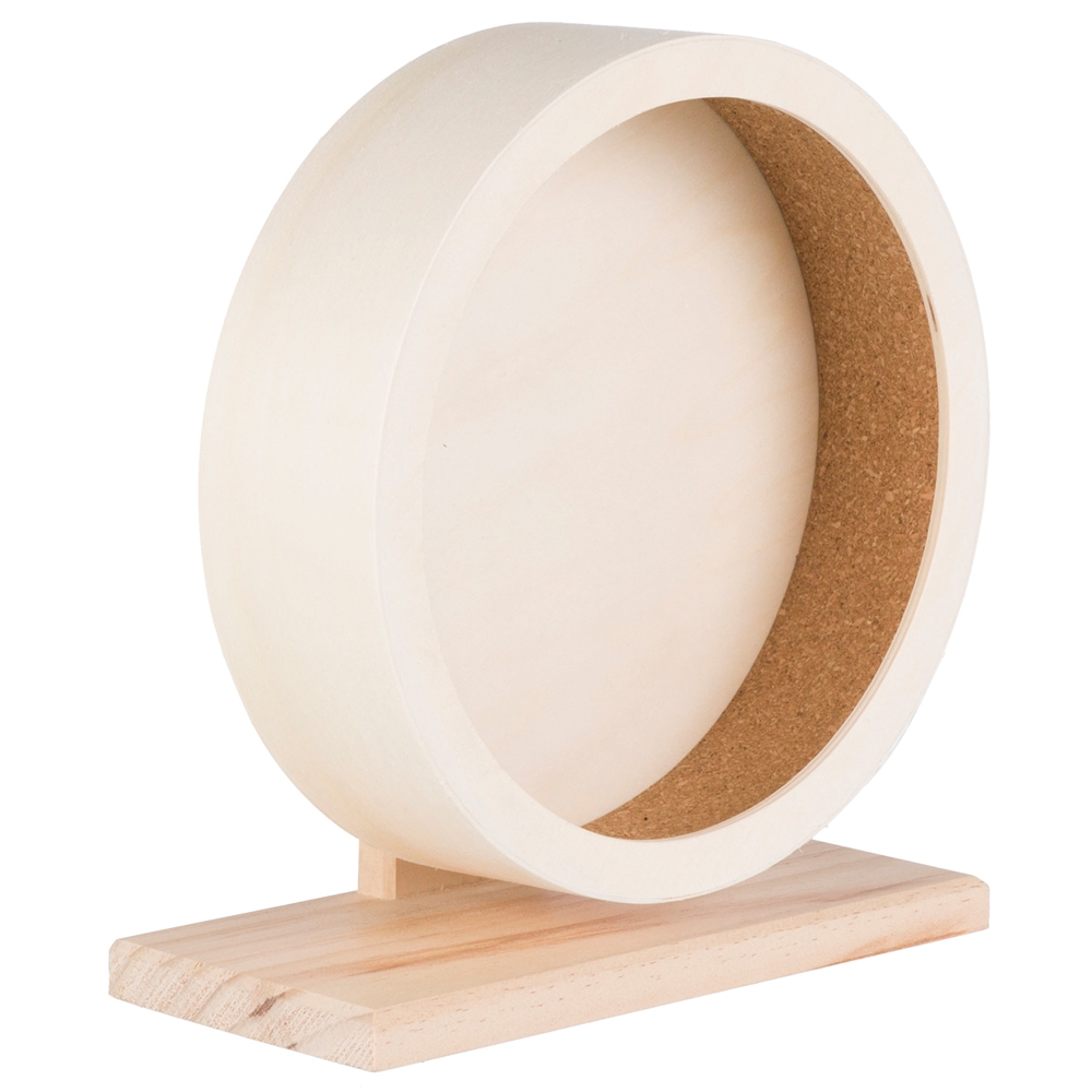 foto del prodotto ruota in legno trixie 28 cm