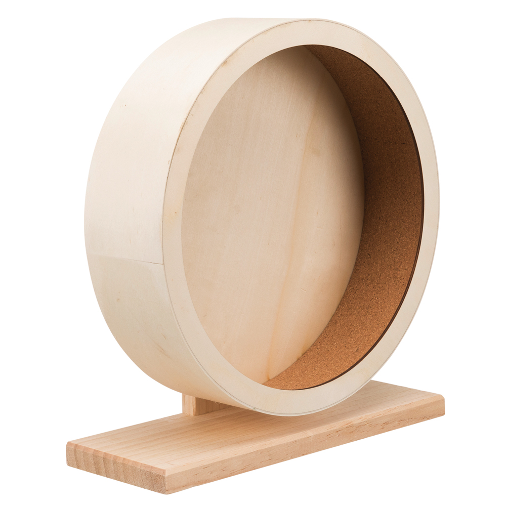 foto del prodotto ruota in legno trixie 33 cm