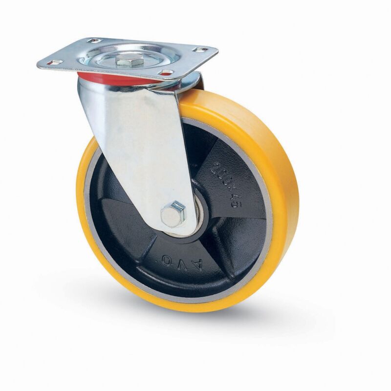 foto del prodotto ruota in ultr. art. 22 d.125x25 girevole