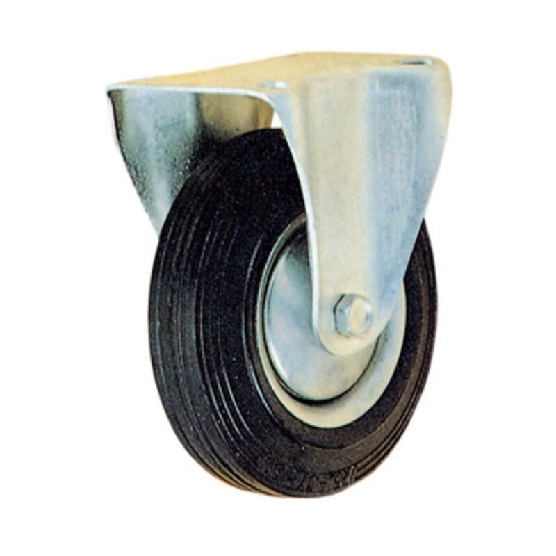 foto del prodotto ruota industriale d 160 mm piastra fissa export